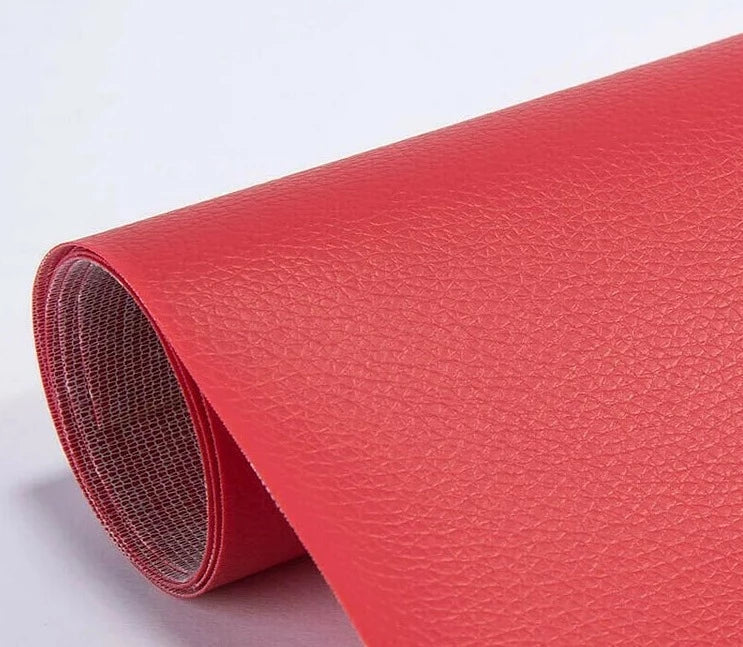 Zelfklevende Leren Reparatiefolie Knipbaar 50x138cm Meubelreparatie Bankstel Sofa Leer Herstellen Patch