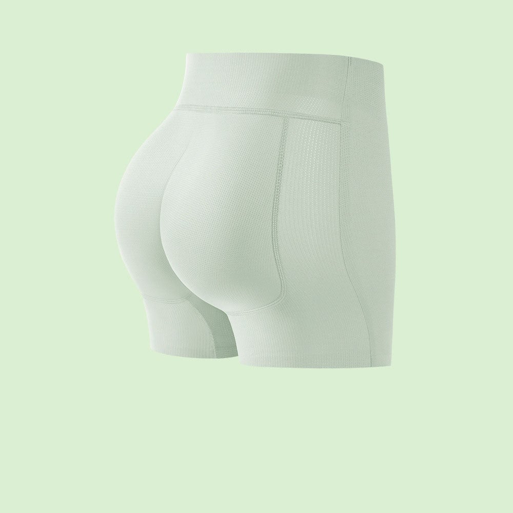 Shapewear Shorts met Padded Billen en Hoge Taille - Ademend en Onzichtbaar