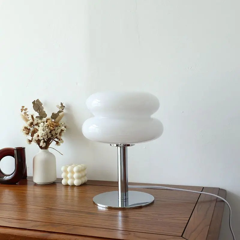 Draadloze Bauhaus Tafellamp - Iconisch Design met Dimbaar LED Licht