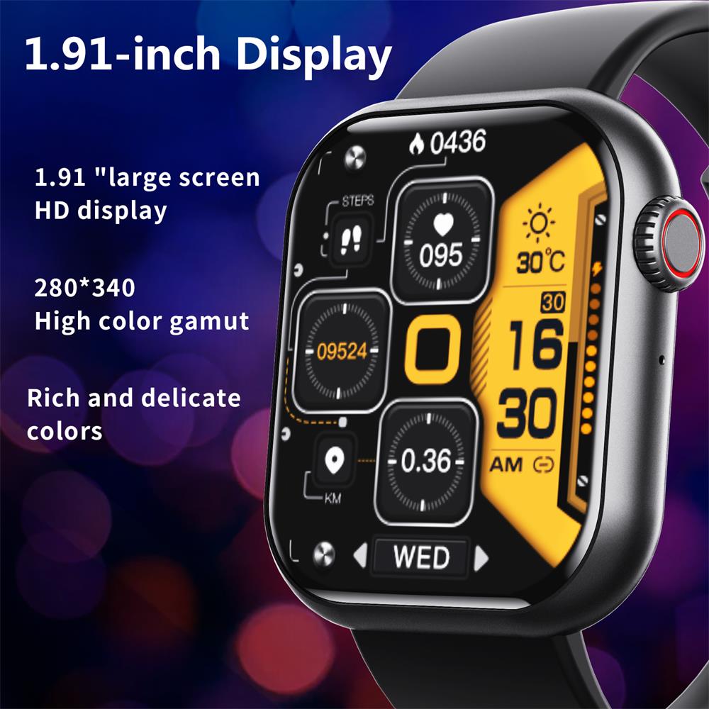 Gezondheidssmartwatch met Hartslagmeter Bloeddrukmeting Zuurstofwaarden Slaapmonitoring Waterdicht Sport
