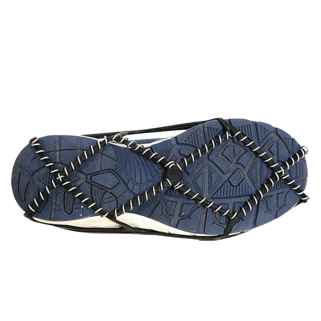 Antislip Schoenspikes met Stalen Spiralen voor Winter Ijs Sneeuw Veilig Wandelen Outdoor Grip Onesize