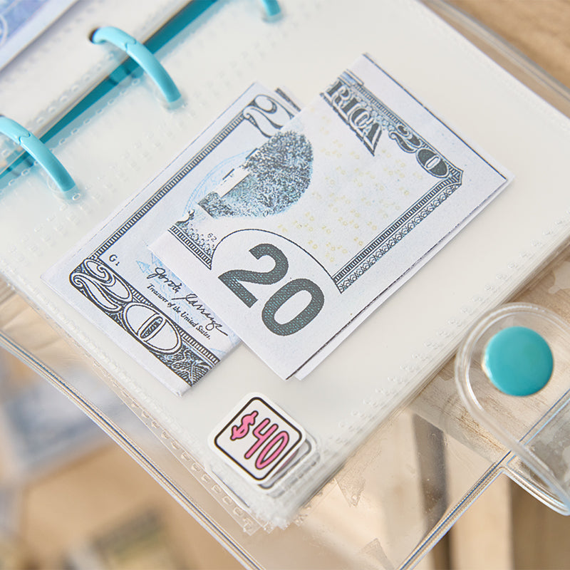 Herbruikbaar Spaarbinder Systeem Budget Planner Vinyl Zakgeld Huishoudboekje Financiële Doelen Organiseren A6