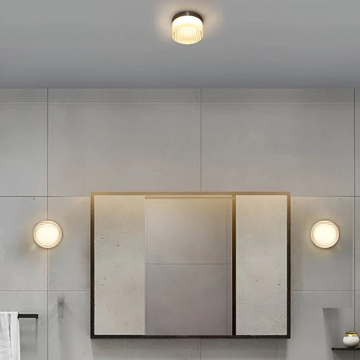Ambrelo Wandlamp LED 13,5×8 cm Amber Slaapkamer Wandverlichting Modern Minimalistisch Scandinavisch Warm Licht Hal Woonkamer