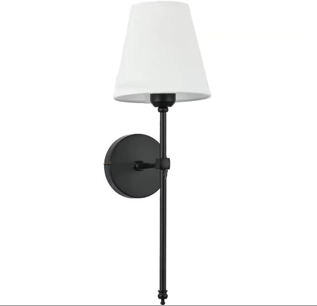 Draadloze LED Wandlamp Oplaadbaar met Afstandsbediening 57cm Metaal Zwart Goud Timer Dimbaar Sfeerlicht