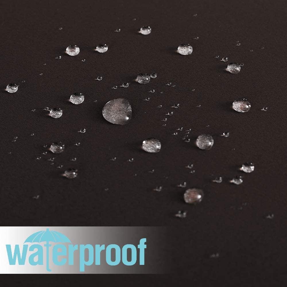 Waterdicht Outdoor Gordijn met Oogjes 1 Paneel - UV-Bescherming Terrasscherm Winddicht & Regenbestendig