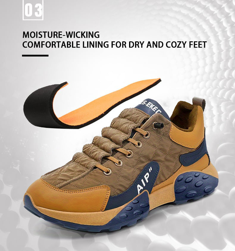 Lichtgewicht Ademende Sneakers voor Comfortabele Voeten - Orthopedische Steun en Waterafstotend