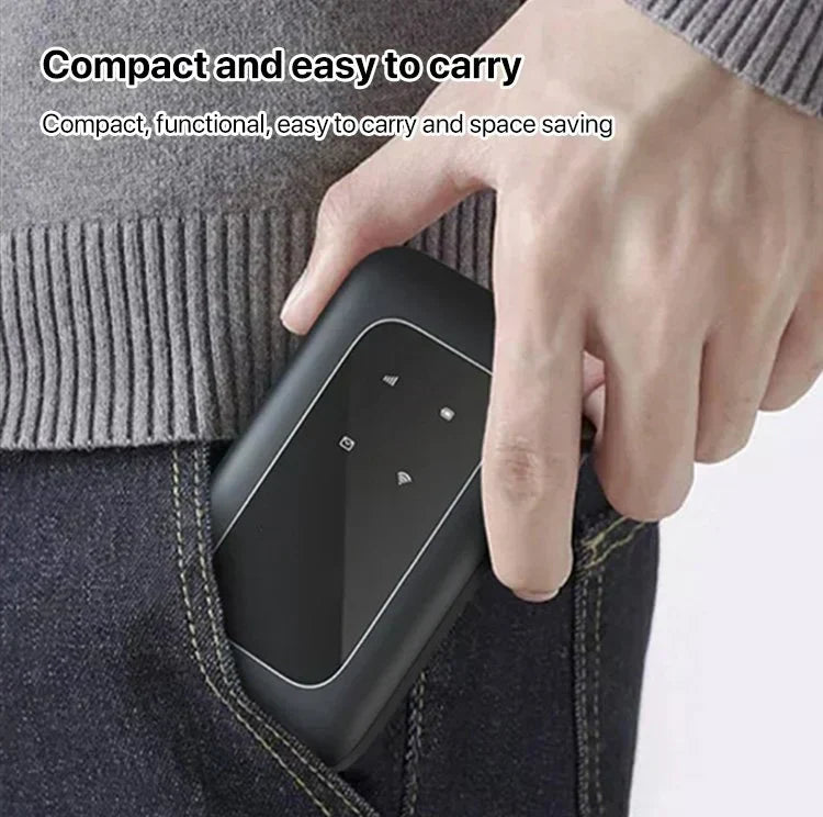 Mobiele 5G WiFi Router Draadloos Internet Onderweg Compact Zakformaat Tot 5 Apparaten Thuisnetwerk Reizen