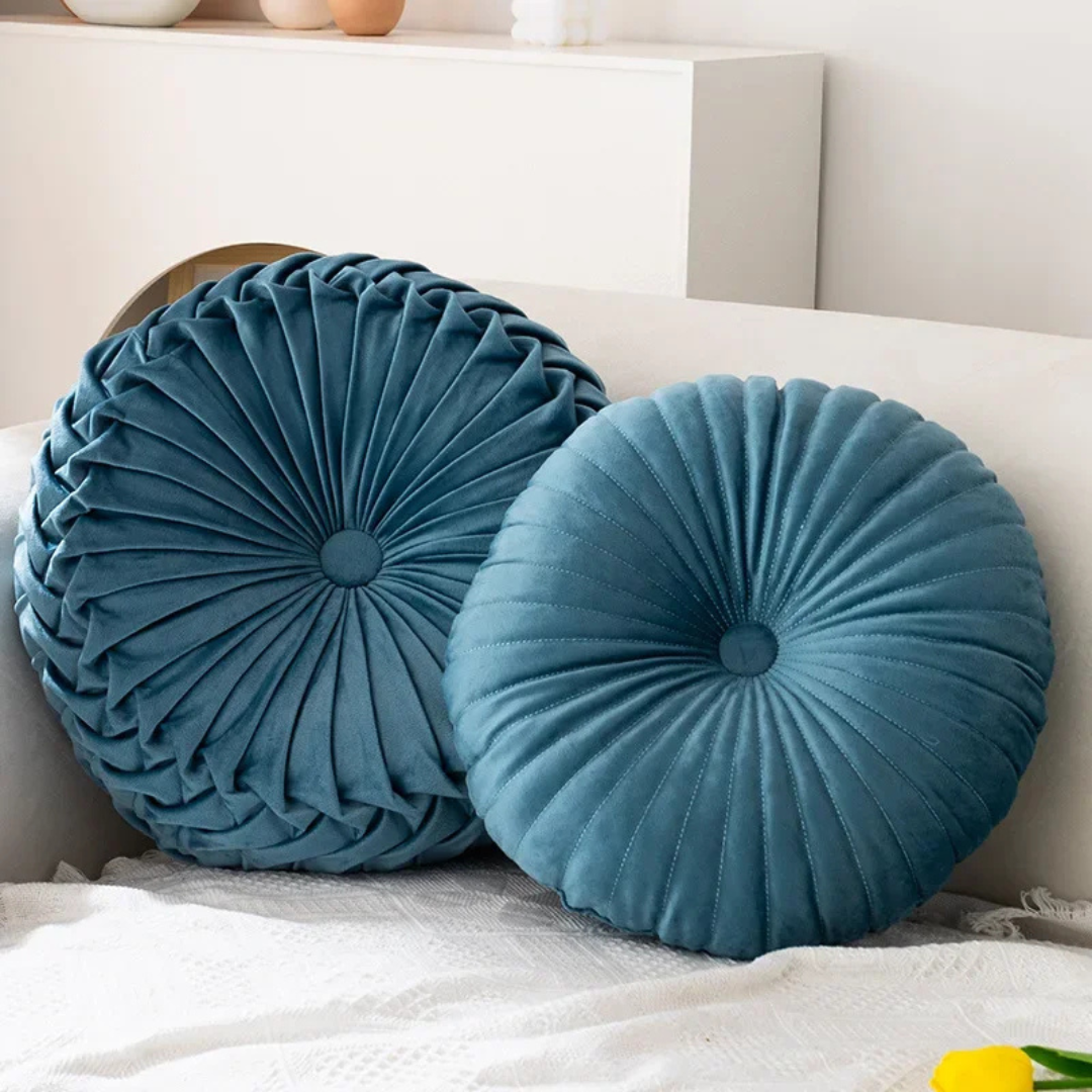 Decoratief Kussen - Zacht Structuurtextiel in Frisse Kleuren voor Bank en Bed