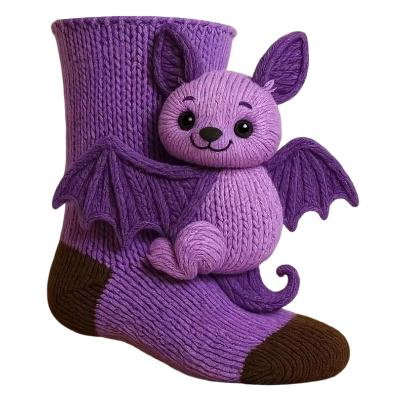 Knuffel Sokken met Dieren Design - Zachte Hugsokken voor Warmte en Comfort