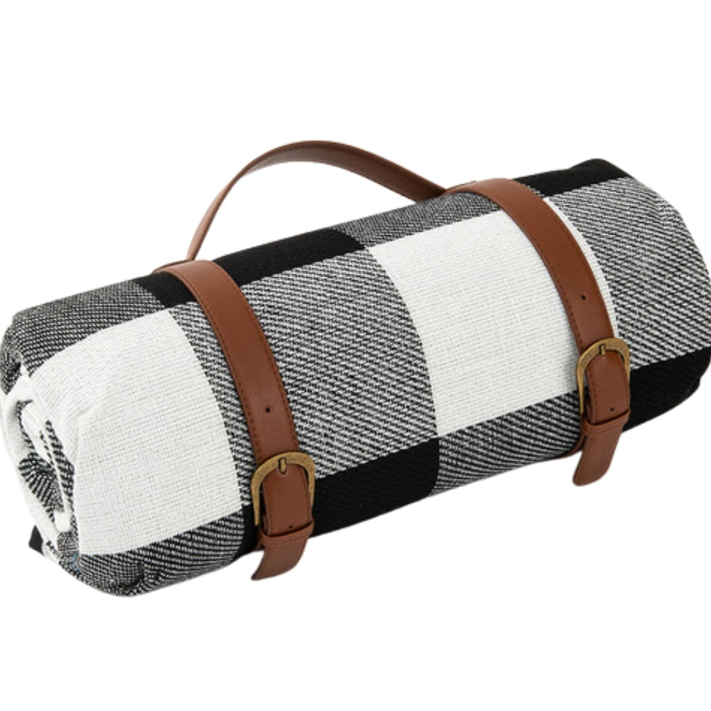 Waterdichte Opvouwbare Picknickkleed voor Buiten - Zachte Bovenzijde PEVA Onderzijde - Compact Draagbaar Strandkleed voor Picknick Camping Park