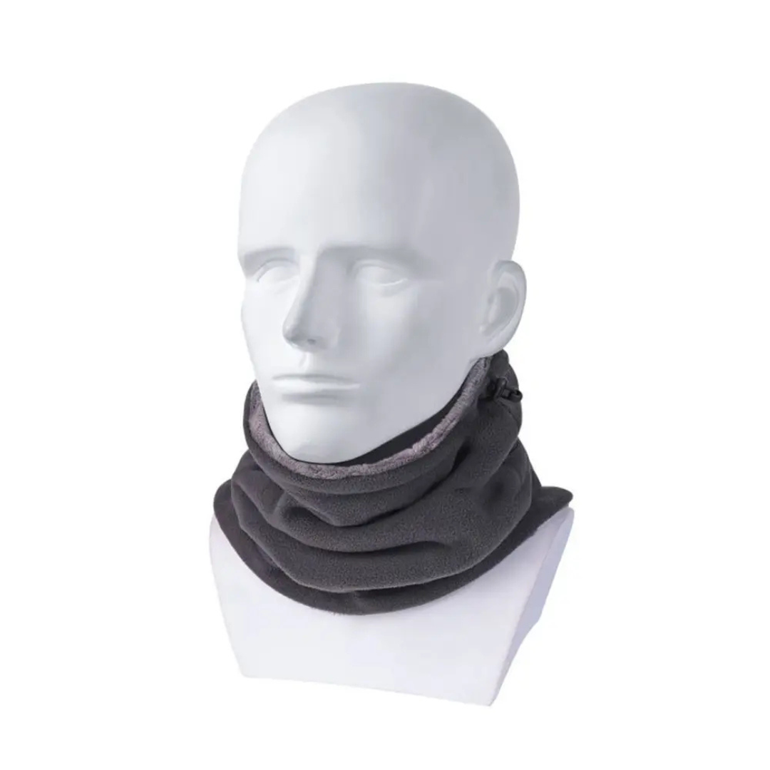 Fleece Nekwarmer met Verstelkoord Wintersport Multifunctioneel Gezichtsbescherming Outdoor Activiteiten