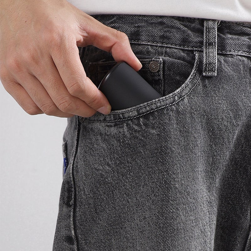 Compacte Elektrische Scheerapparaat USB-C Oplaadbaar Waterdicht Zakformaat voor Reis en Onderweg Gladde Scheerbeurt