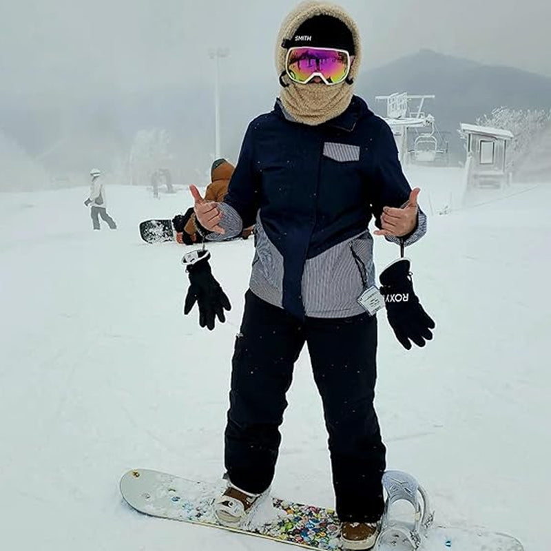 Fleece Balaclava Wintersportmuts Met Nekbescherming Verstelbaar Ademend Unisex Gezichtsmasker Outdoor