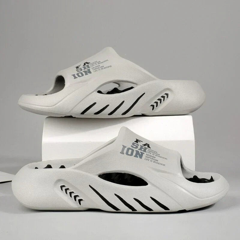 Massageslippers met Voetboogondersteuning - Antislip Zool - Verstelbare Sluiting - Ergonomische Comfort Slippers