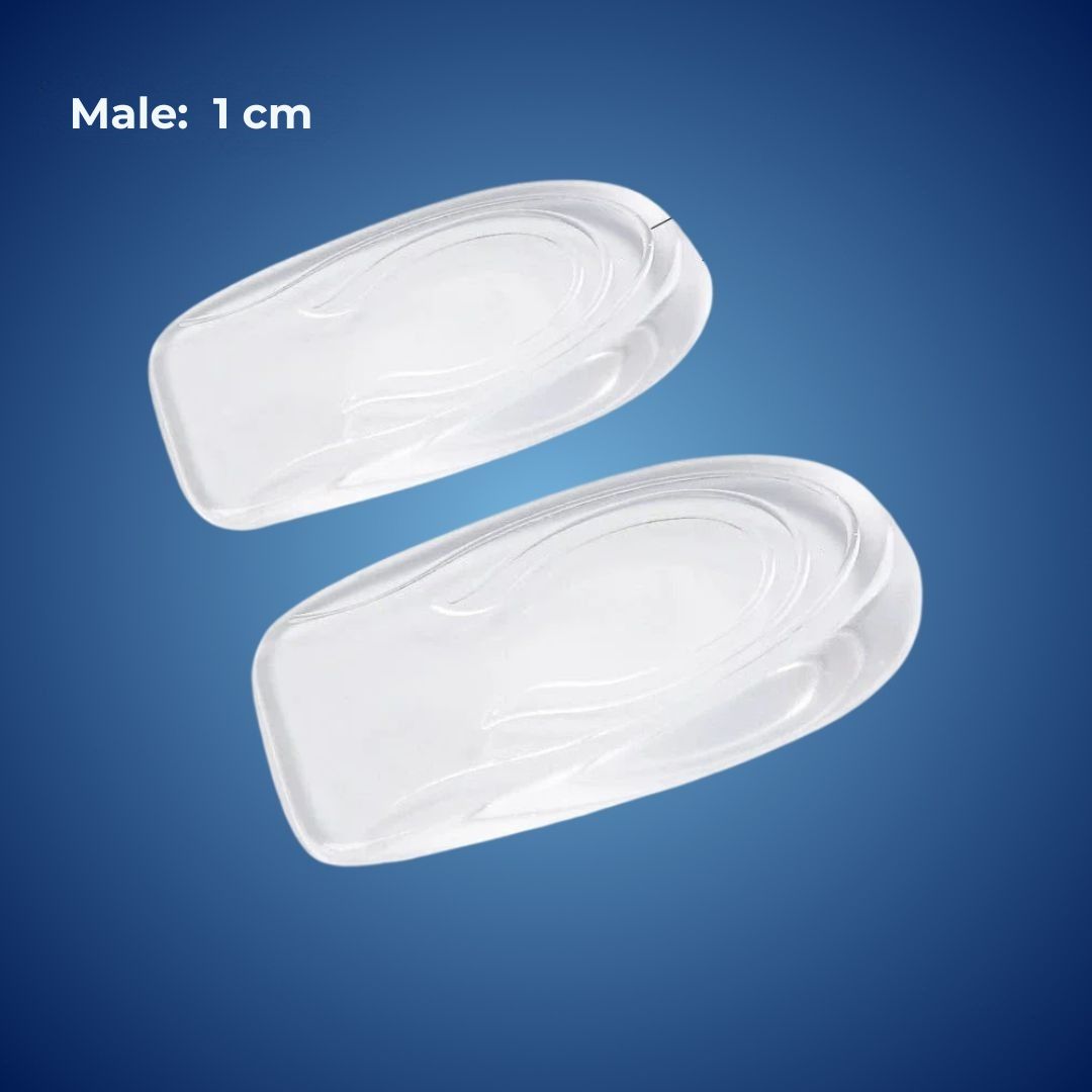 Siliconen Gel Hielkussens voor Lengteverhoging en Pijnverlichting - Anatomisch Comfort
