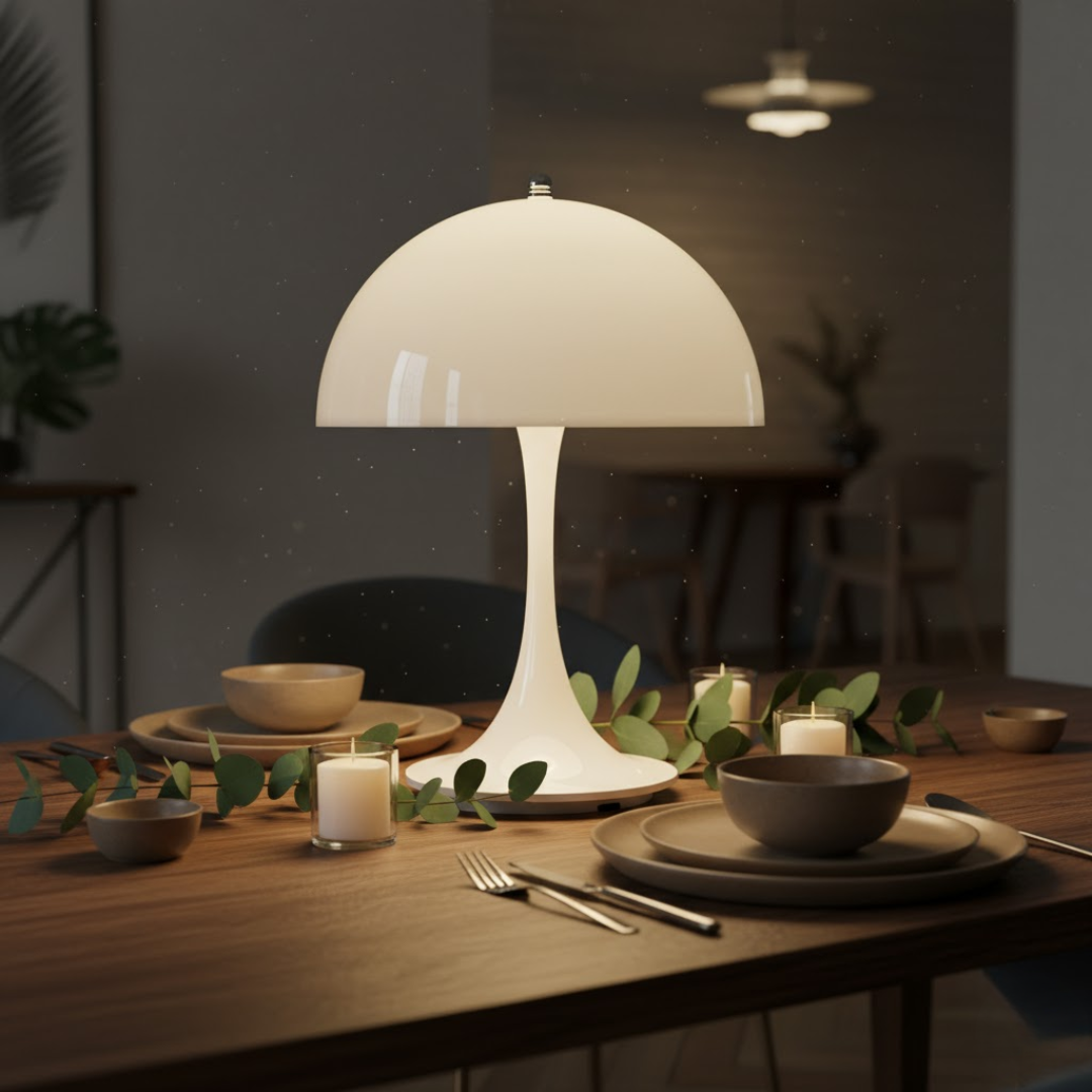 Draadloze Tafellamp met LED - Moderne Designlamp voor Sfeervolle Verlichting