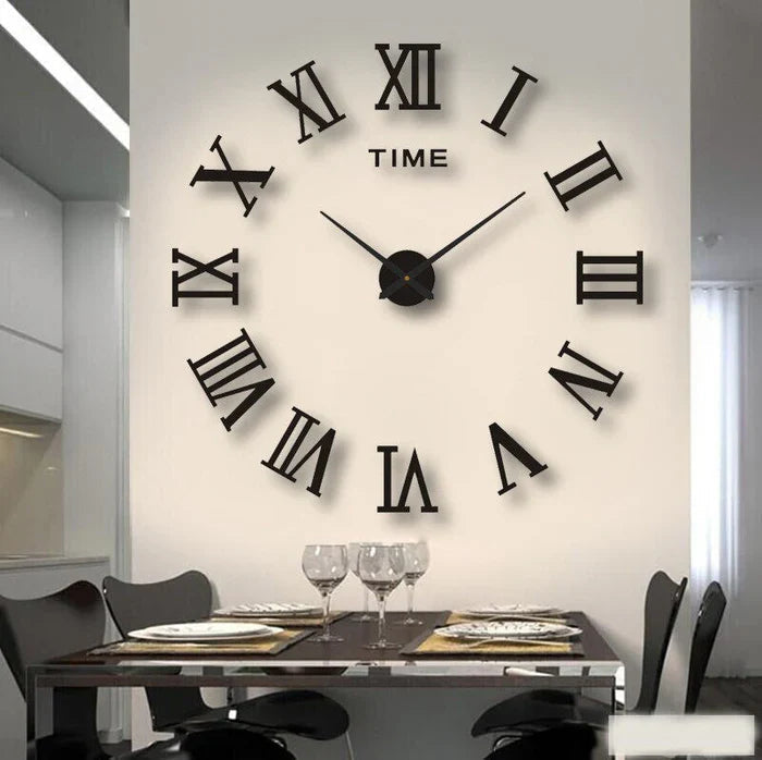 Design Wandklok met Uniek Artistiek Ontwerp - Stil en Decoratief voor Elk Interieur