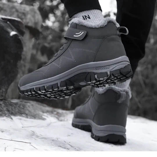 Ergonomische Winterlaarzen Uniseks met Orthopedische Zool Waterafstotend Warm Gevoerd voor Optimaal Voetcomfort