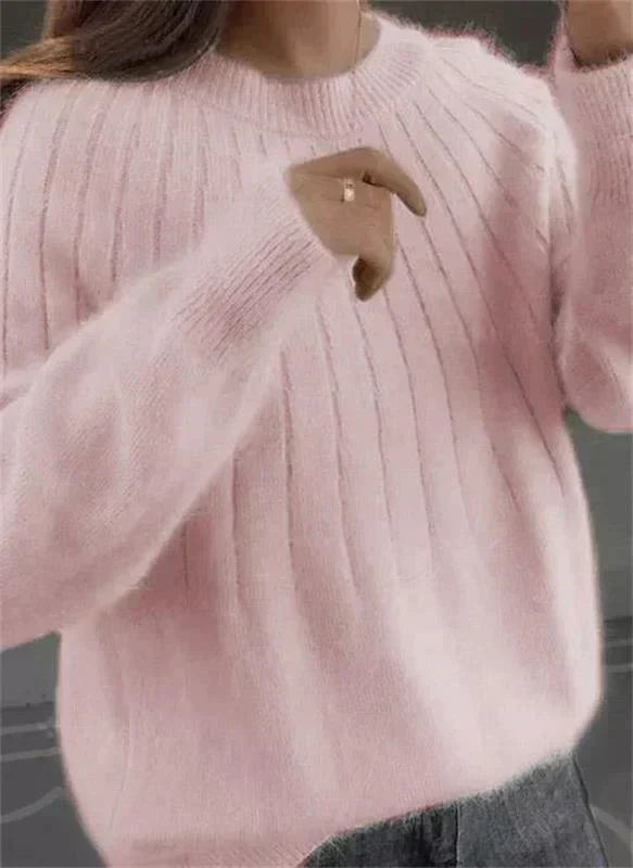 Kasjmieren Trui Dames Gebreid Zachte Winterpullover Elegante Dameskleding Warme Knitwear Comfortabele Trui