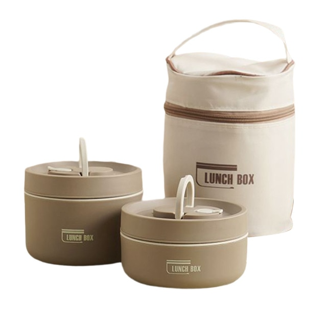 Thermische Lunchbox - Warmhoud Lunchbox van RVS voor Werk, School & Onderweg