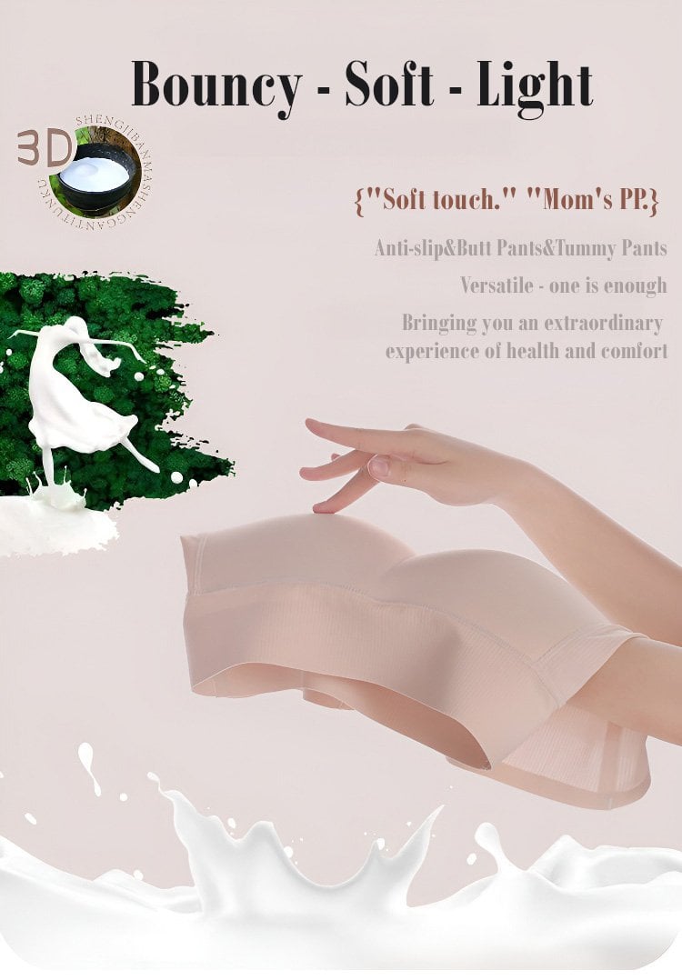 Corrigerende Shapewear Shorts met Push-Up Effect en Hoge Taille voor Bilvergroting