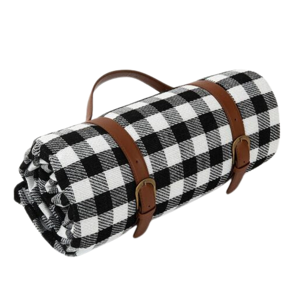 Waterdichte Opvouwbare Picknickkleed voor Buiten - Zachte Bovenzijde PEVA Onderzijde - Compact Draagbaar Strandkleed voor Picknick Camping Park