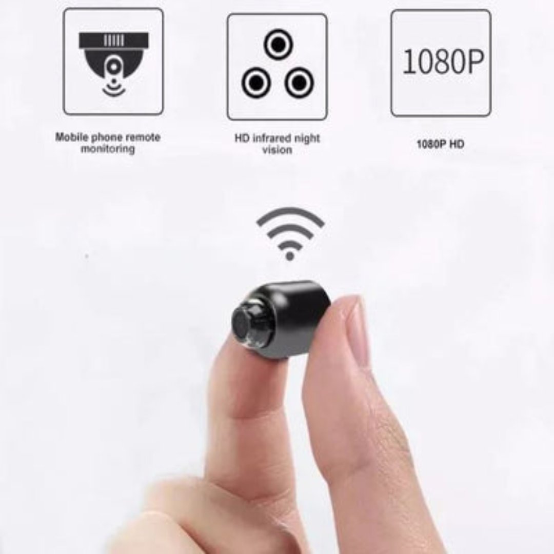 Draadloze WiFi Bewakingscamera 1080P Full HD Beveiligingscamera Bewegingsdetectie Nachtzicht App Babyfoon