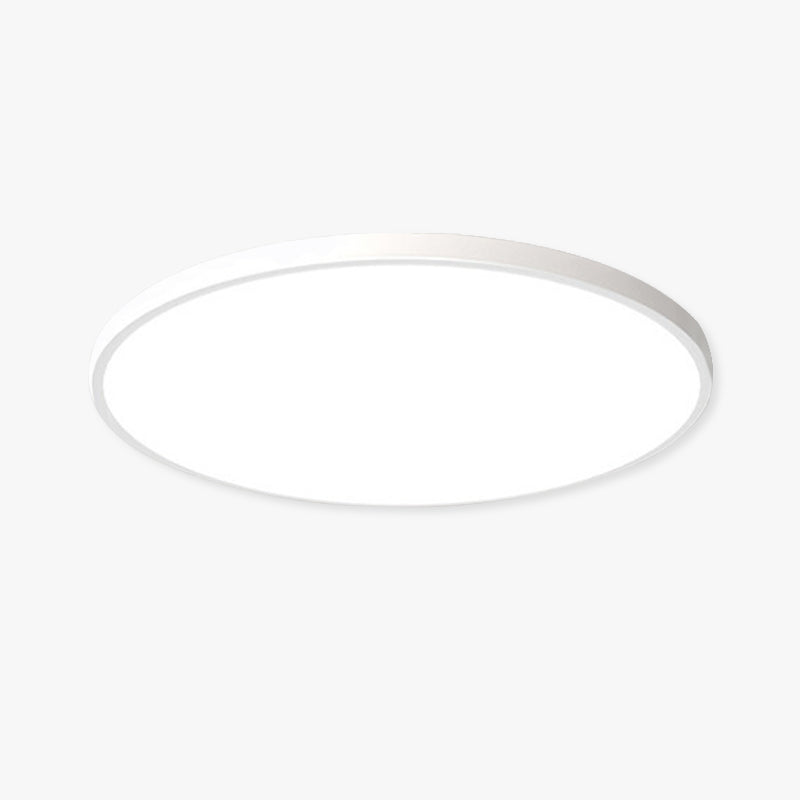 Ronde LED Plafondlamp Metaal Wit Zwart Eetkamer Dimbaar Moderne Plafondverlichting Sfeervol Woonkamer