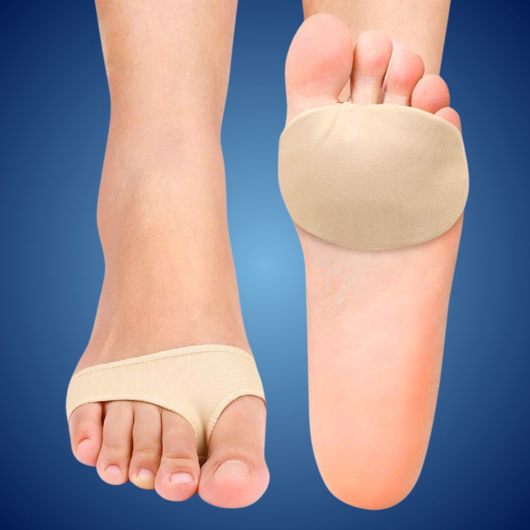 Gelvoetpads voor Metatarsalgie en Neuralgie - Anatomische Steun Comfortabel Lopen Dagelijks Draagbaar