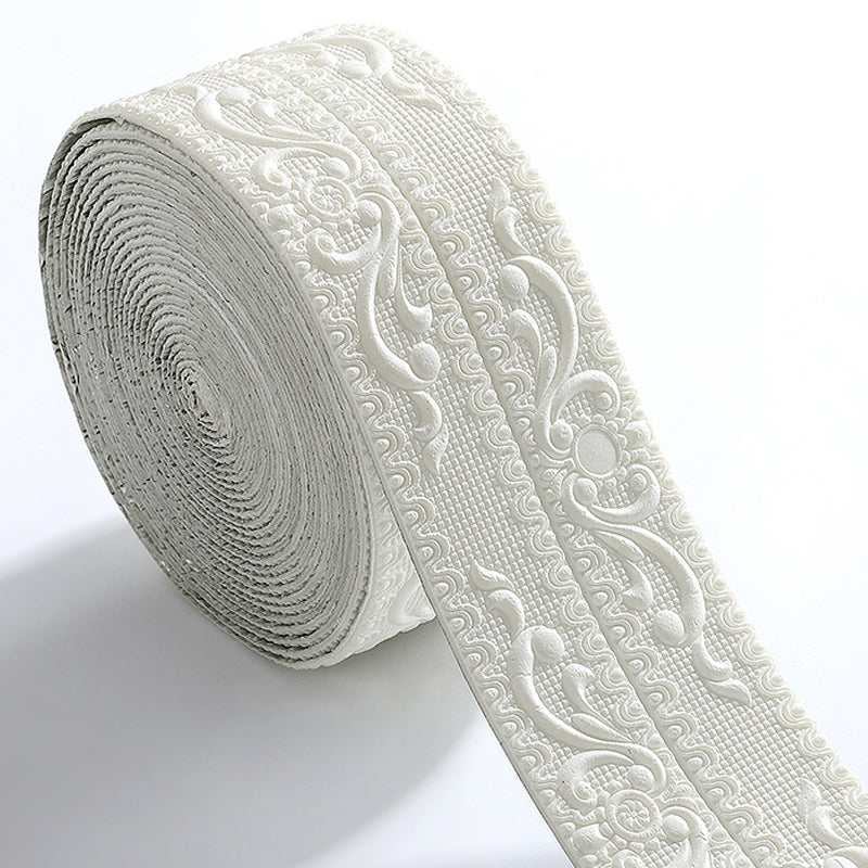 Zelfklevende Decoratieve Wandlijst Vintage Afwerking voor Muren en Meubels Flexibel 10 Meter Peel and Stick
