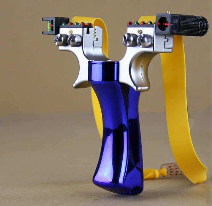 Slingshot Metaal met Laser Verstelbaar Handvat Camping