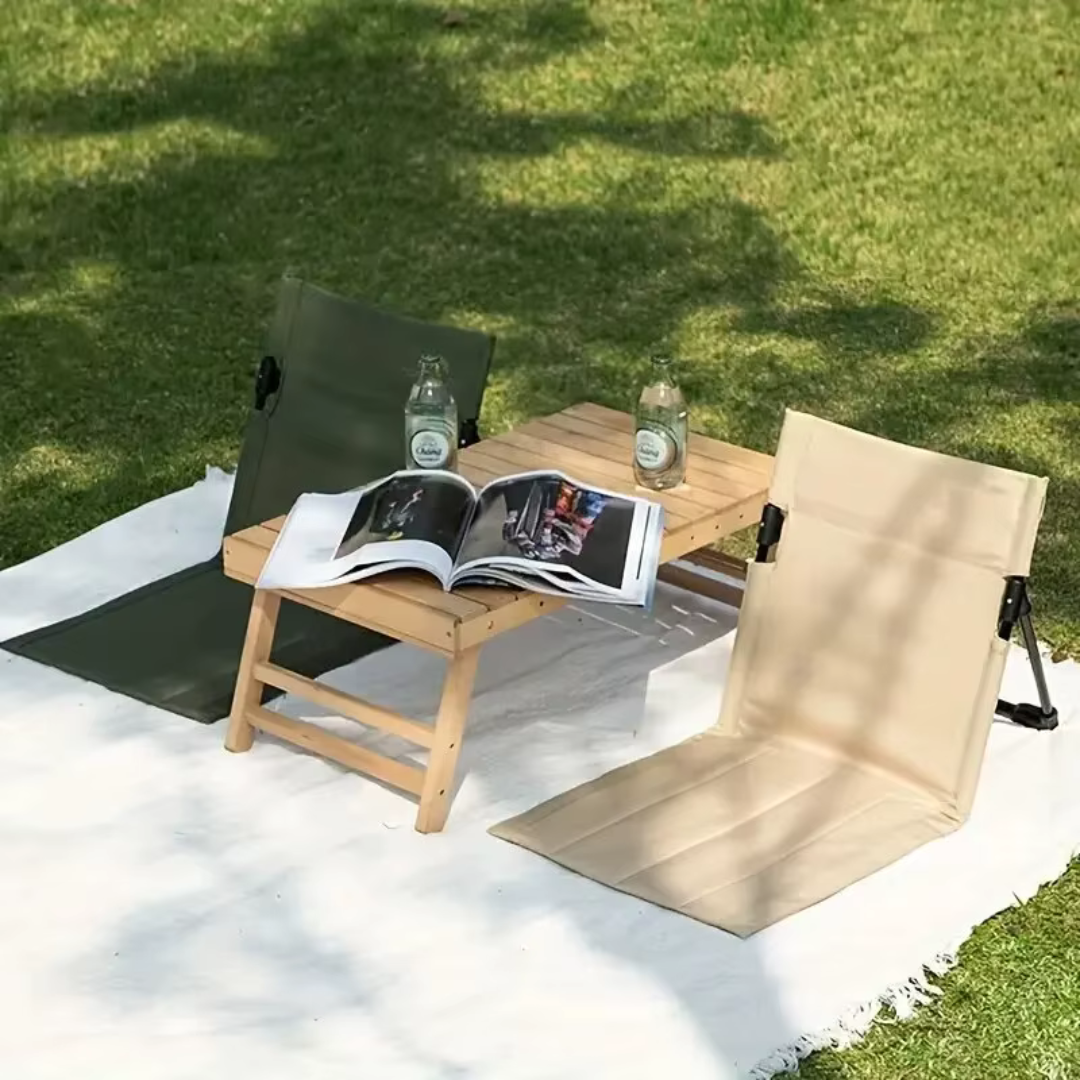 Opvouwbare Campingstoel - Ultralicht & Compact met Ergonomische Steun voor Trekking en Outdoor