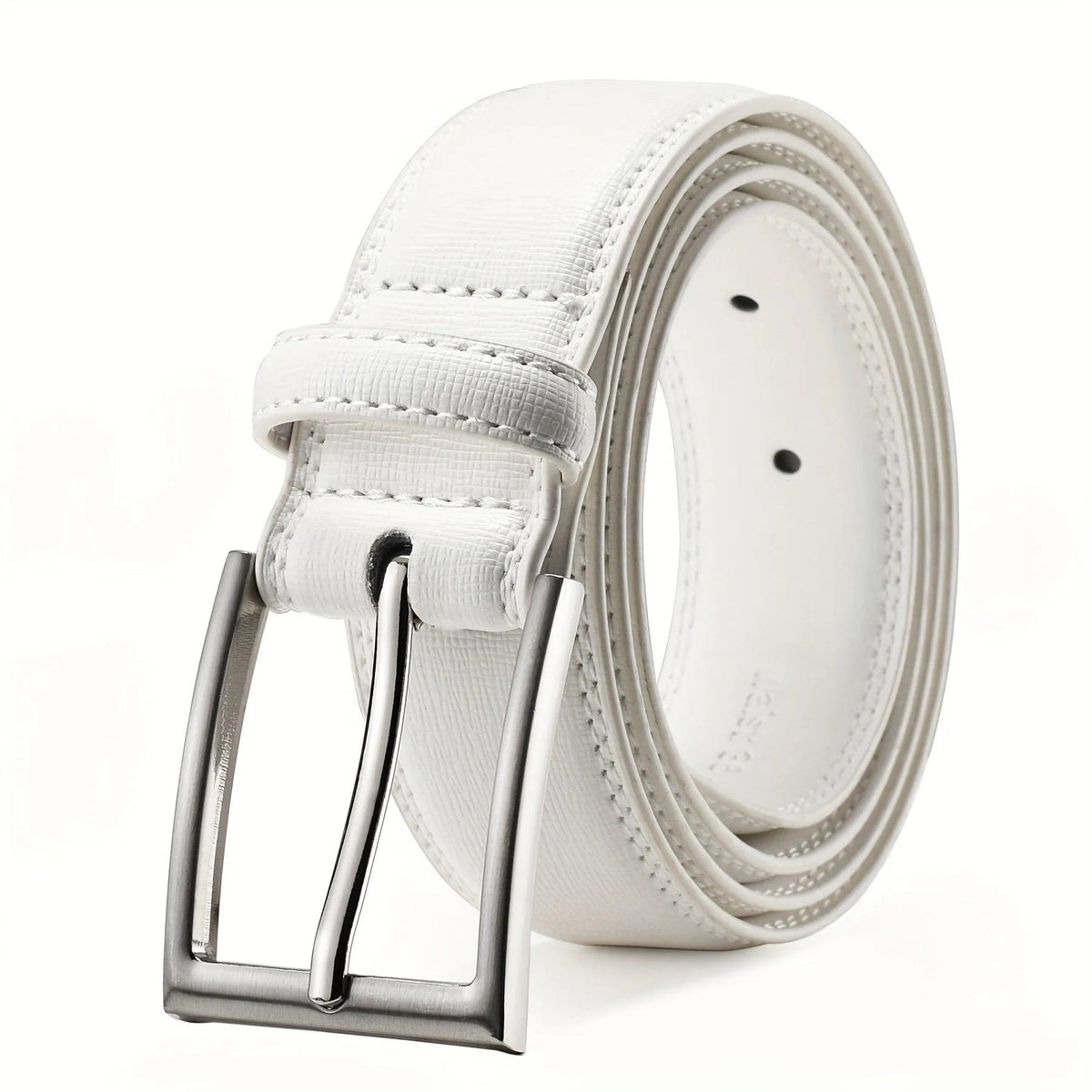 Leren Riem met Klassieke Gespsluiting voor Mannen en Vrouwen - Premium Kwaliteit in 7 Kleuren