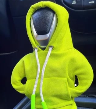 Mini-Hoodie Pookknophoes Universeel Polyester Auto Interieur Decoratie Accessoire Beschermhoes in 8 Kleuren