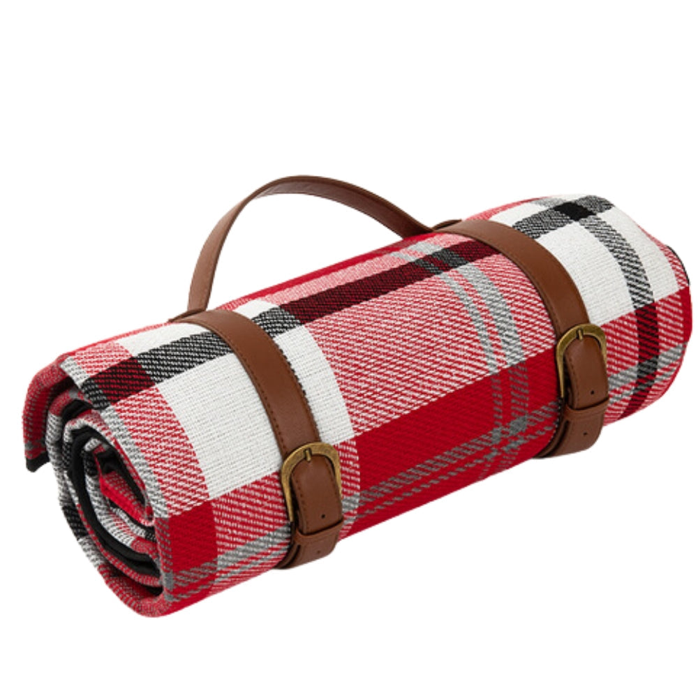 Waterdichte Opvouwbare Picknickkleed voor Buiten - Zachte Bovenzijde PEVA Onderzijde - Compact Draagbaar Strandkleed voor Picknick Camping Park