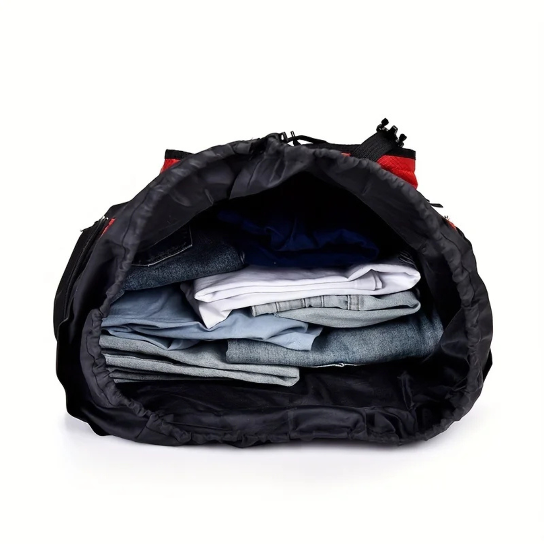 Trekkingtas 80 Liter Waterdicht Nylon Wandelrugzak met Heupgordel Ventilerend Rugpaneel Outdoor Camping