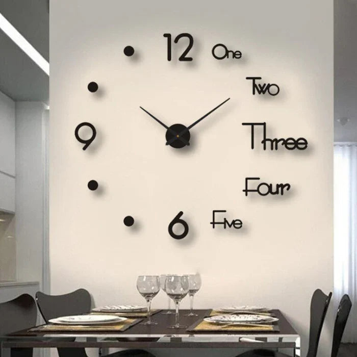 Design Wandklok met Uniek Artistiek Ontwerp - Stil en Decoratief voor Elk Interieur