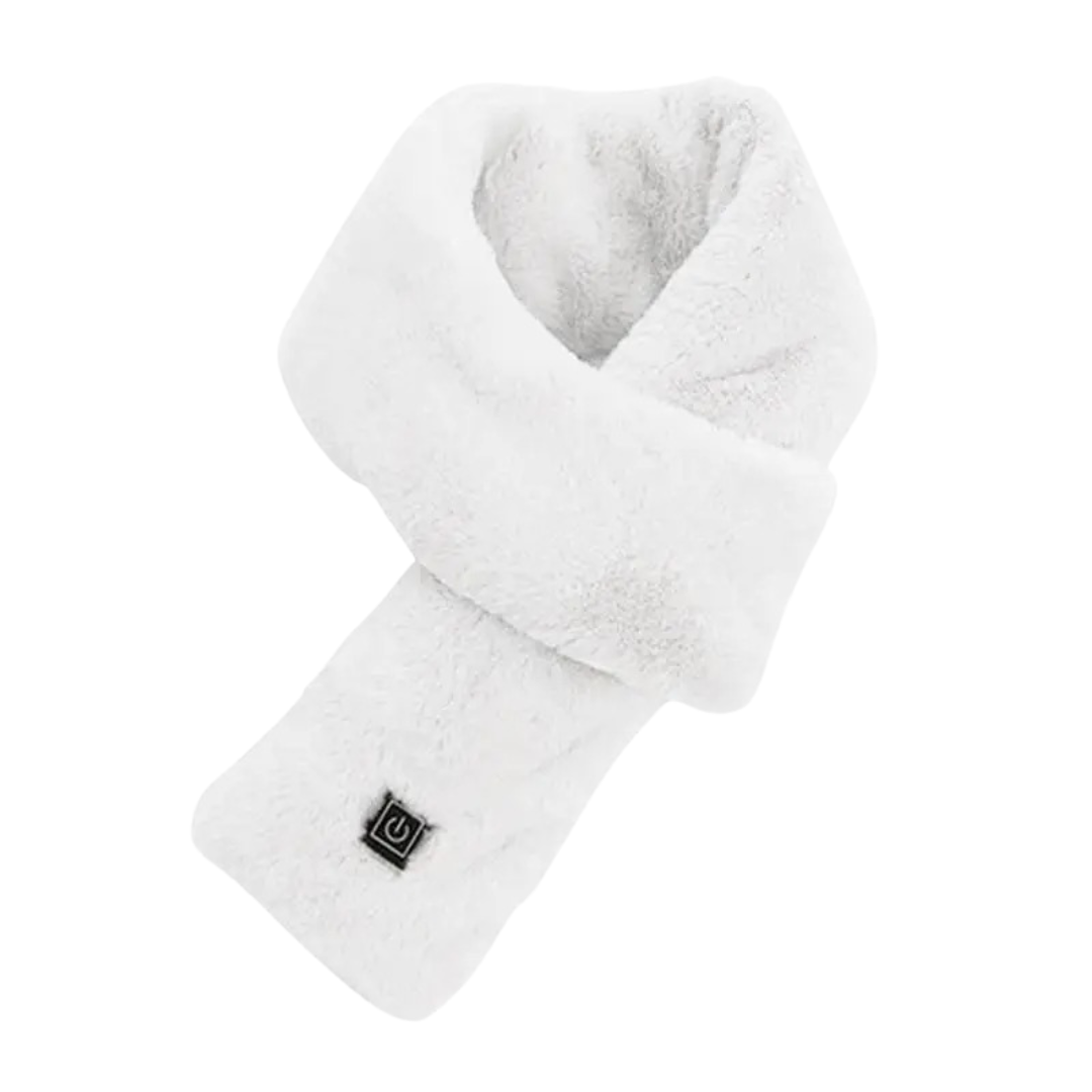Verwarmde Neksjaal met 3 Temperatuurstanden USB-C Oplaadbaar Unisex Fluweelzacht Winteraccessoire Nek