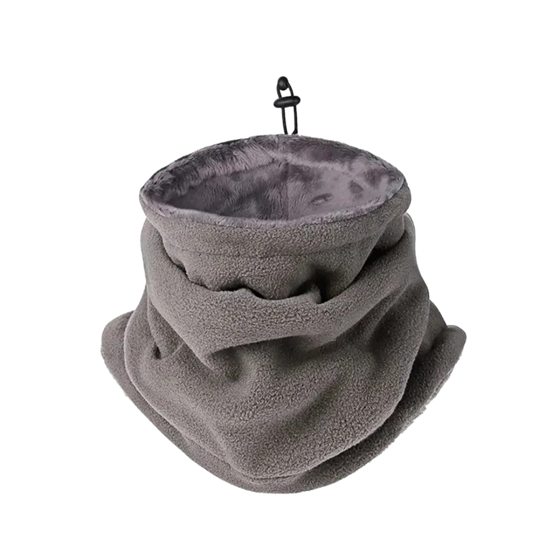 Fleece Nekwarmer met Verstelkoord Wintersport Multifunctioneel Gezichtsbescherming Outdoor Activiteiten