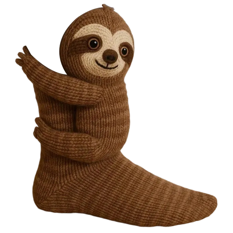 Knuffel Sokken met Dieren Design - Zachte Hugsokken voor Warmte en Comfort