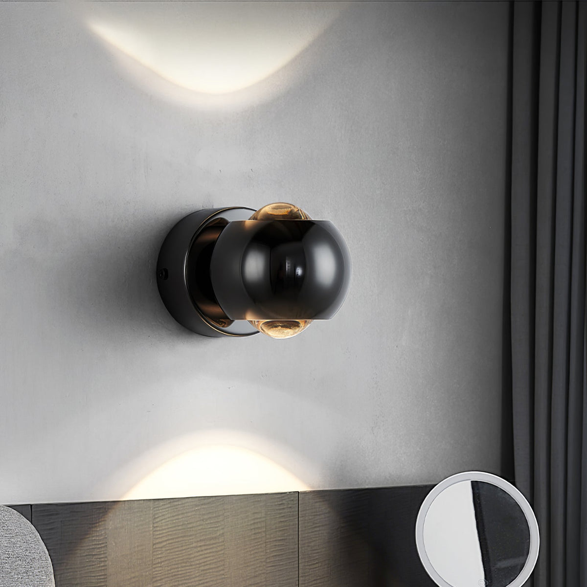Moderne Wandlamp met LED Verlichting - Messing Afwerking voor Hal & Woonkamer