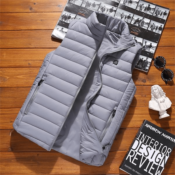 Verwarmbaar Bodywarmer Vest met Vier Warmtezones USB Verwarming Unisex Outdoor Winterkleding Thermisch