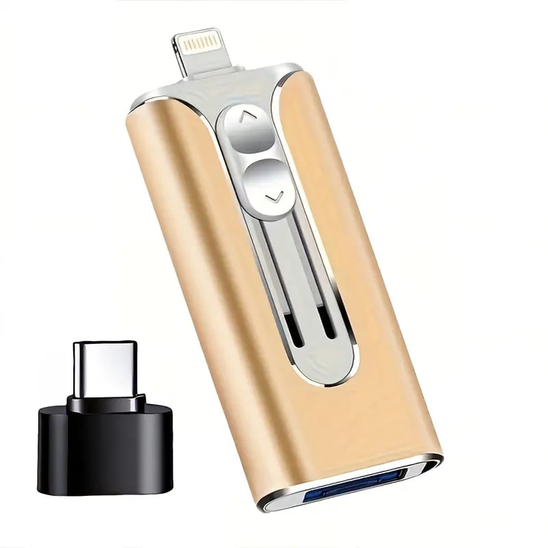 USB Stick 256GB Metaal USB 3.0 80 MB/s Compact 40 Gram Vier Kleuren