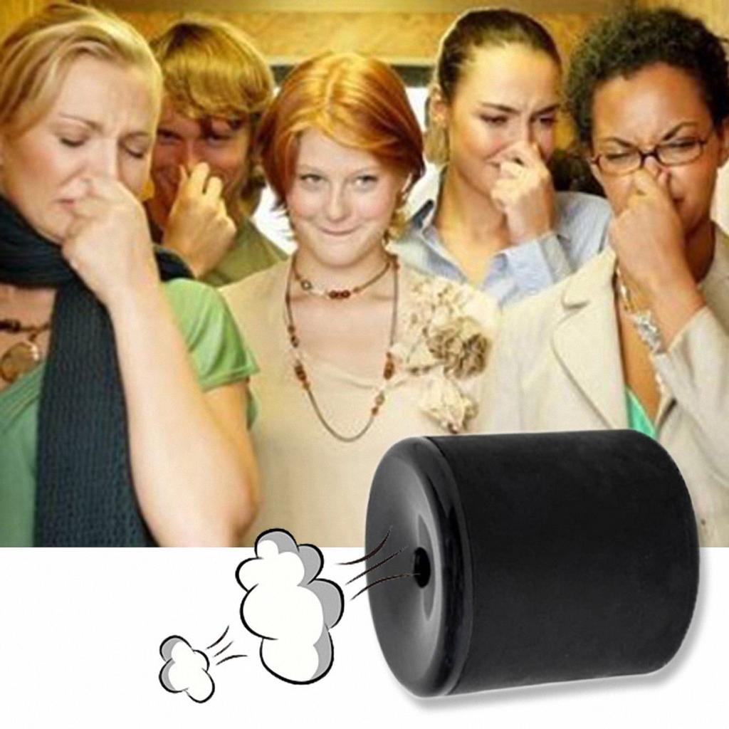 Geluidsgadget Rubber Zwart 19 cm Geluidseffect Grappig Speelgoed Feest Humor Cadeau Entertainment Party
