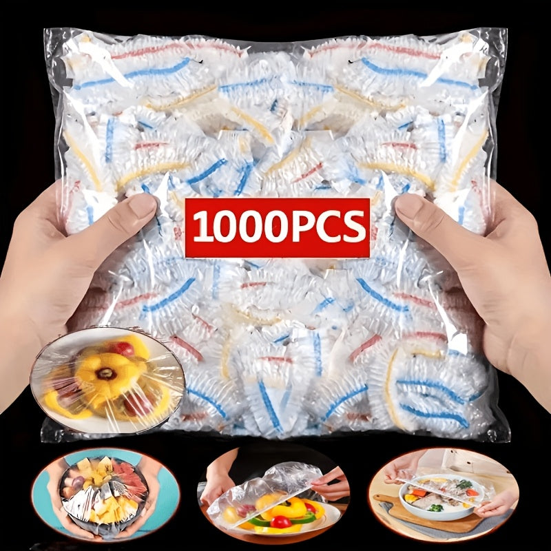 Elastische Afdekhoezen PE 35cm voor Borden en Kommen Keukenbewaring Voorraadpak 1000 Stuks Huishouden