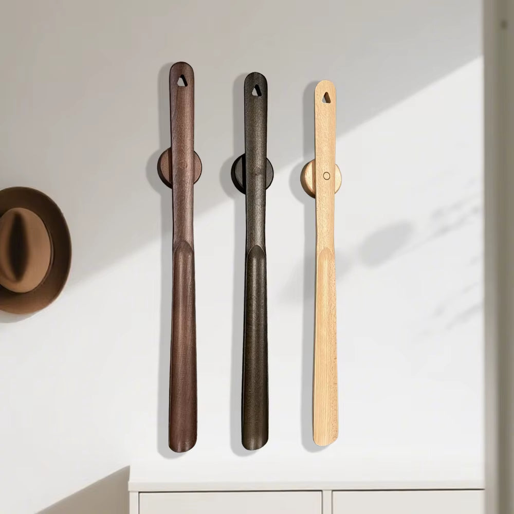 Extra Lange Schoenlepel van Hout (50 cm) - Ergonomisch Aantrekhulpmiddel
