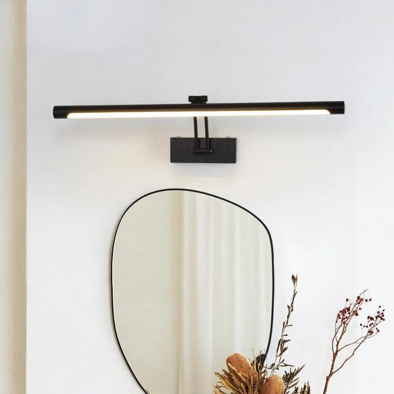 Wandlamp met Touch-bediening - Metalen LED Lamp voor Woonkamer Slaapkamer - Dimbaar Nachtlampje met Afstandsbediening Modern Design Zwart Goud 20cm Wandverlichting