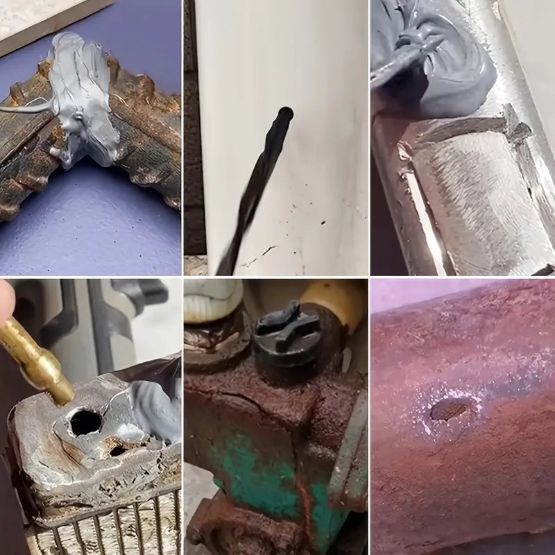 Industriële Metaalreparatielijm Set - Sterke Afdichting voor Buizen en Metalen Oppervlakken