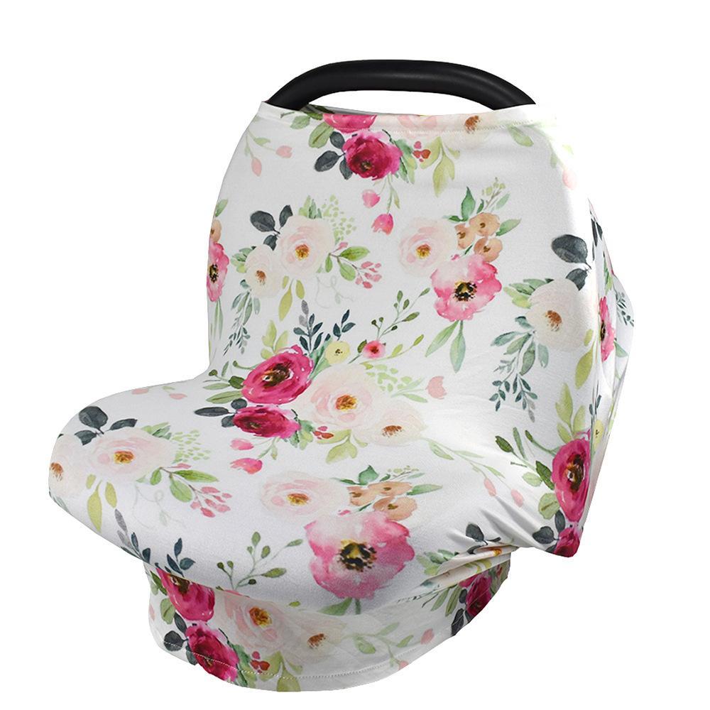 Multifunctionele Voedingsdoek Baby Ademend Rekbaar Borstvoeding Privacy Bescherming Hoes Kraamcadeau