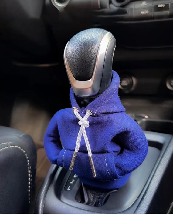 Mini-Hoodie Pookknophoes Universeel Polyester Auto Interieur Decoratie Accessoire Beschermhoes in 8 Kleuren